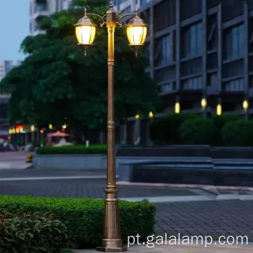 Luzes paisagísticas impermeáveis ​​elegantes para jardins ao ar livre